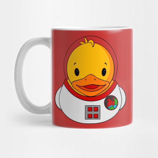 Astronaut Rubber Duck by Alisha Ober Designs